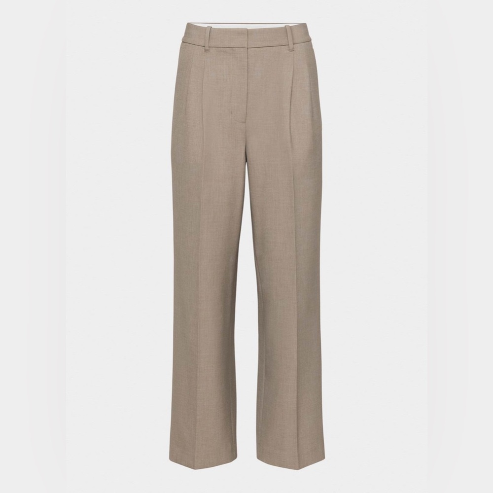 Aritzia The Effortless Pant in Taupe